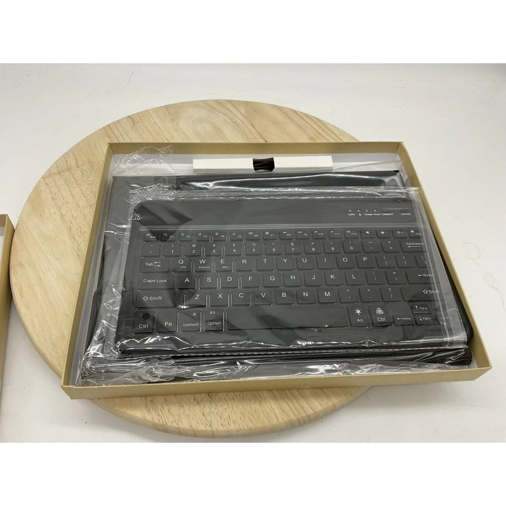 FAYUO Wireless Bluetooth Keyboard Case For Samsung Galaxy Tab Tablet Black